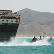 Iran signals it may disrupt traffic through the Bab al-Mandeb Strait, a key maritime chokepoint linking the Red Sea to the Gulf of Aden.