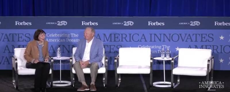 At Forbes’ 2026 America Innovates event, Harold Hamm discussed how AI growth depends on reliable energy supply.