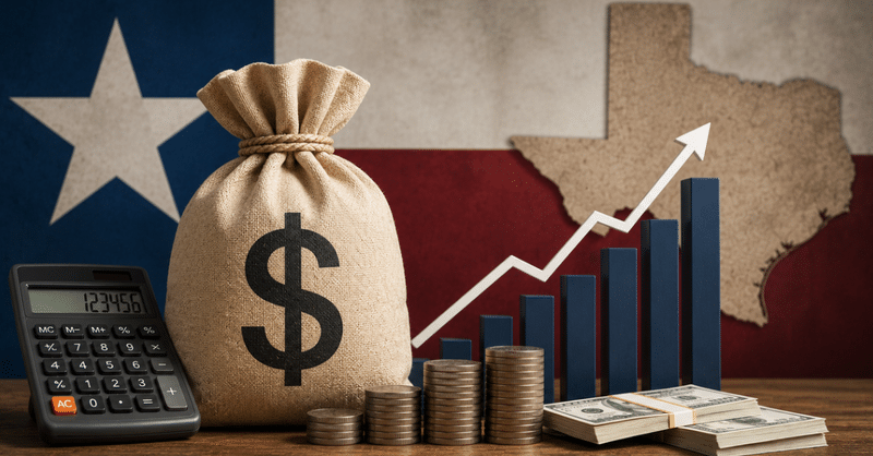 Texas sales tax revenue reached $4.62B in August 2026, rising 7.1% year over year and boosting state funding.